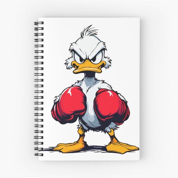 Item preview, Boxing Duck Champ | Angry Cartoon Fighter Bird designed and sold by NovaProArt.