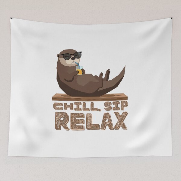 Item preview, Lazy Sloth on a Log – Chill Vibes Only | Design by EgyApe designed and sold by egyape ⭐⭐⭐⭐⭐.
