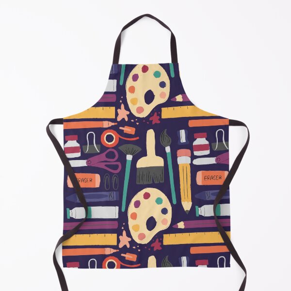 Item preview, Colorful School Supplies – Illustrated Classroom Essentials designed and sold by designwithmina-.