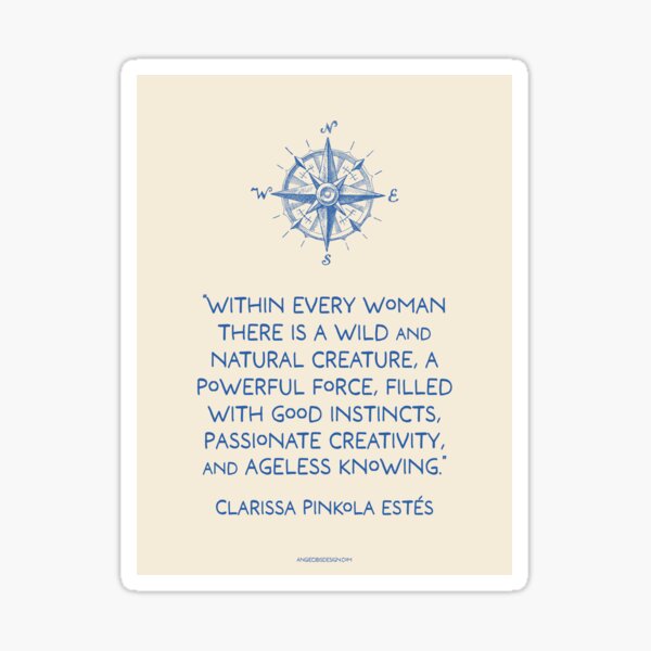 Item preview, Estés: Within Every Woman designed and sold by Angie Cibis Graphic Design.