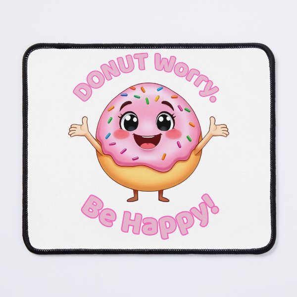 Item preview, Donut Lover Gift - Funny Cartoon Food Art designed and sold by LumiAnCreations.
