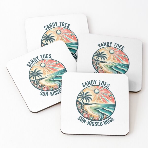 Item preview, Summer Beach Design, Sandy Toes, Sun-Kissed Nose designed and sold by TWPub.