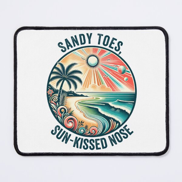 Item preview, Summer Beach Design, Sandy Toes, Sun-Kissed Nose designed and sold by TWPub.