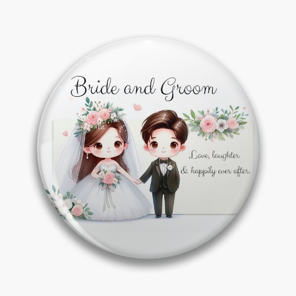 Item preview, Bride and Groom designed and sold by Emilyprintart.
