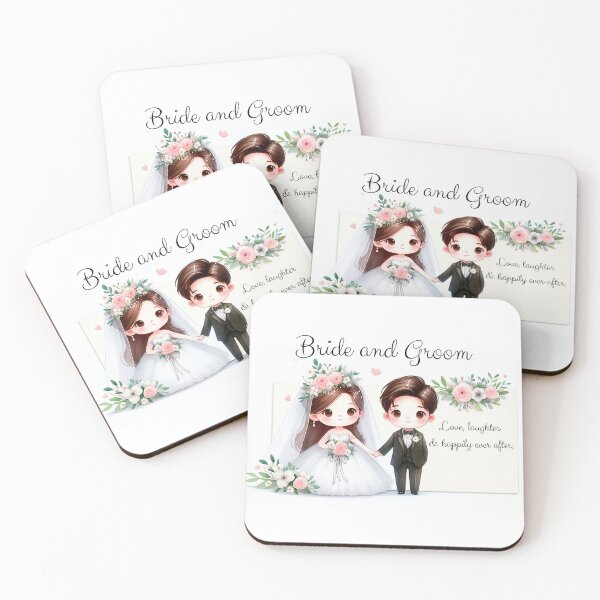 Item preview, Bride and Groom designed and sold by Emilyprintart.