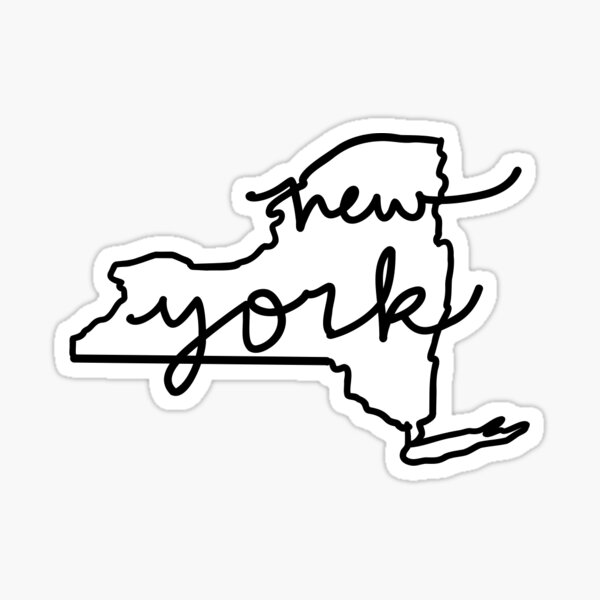 Item preview, New York State Outline designed and sold by Designs by Had.