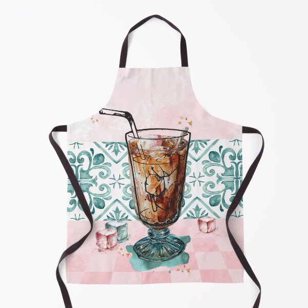 Item preview, Iced & Iconic - Retro Coffee Bliss  designed and sold by Lunardreams54.