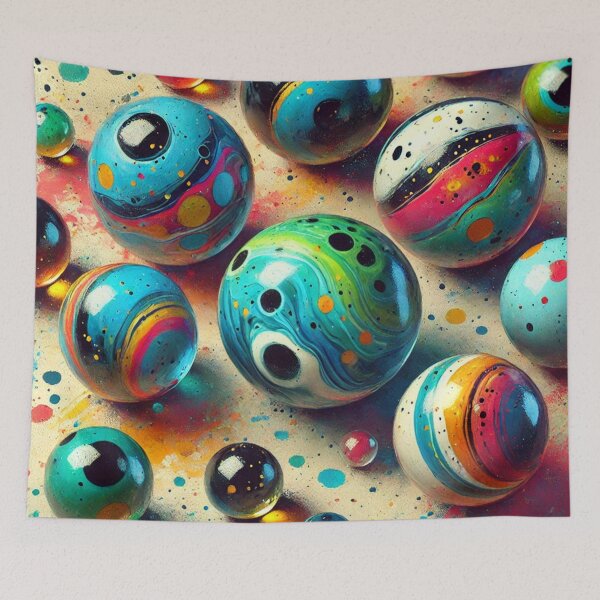 Item preview, marble madness designed and sold by TEEJAMBOREE.