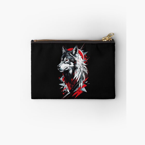 Item preview, Wolf Abstract Art - Red designed and sold by StefAnimal.