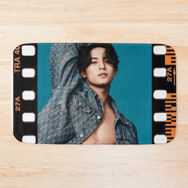 Item preview, Kpop SVT Mingyu Hot Film Camera Photo Blue designed and sold by StarBunnyDesign.