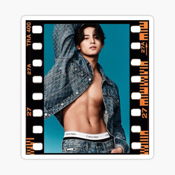 Item preview, Kpop SVT Mingyu Hot Film Camera Photo Blue designed and sold by StarBunnyDesign.
