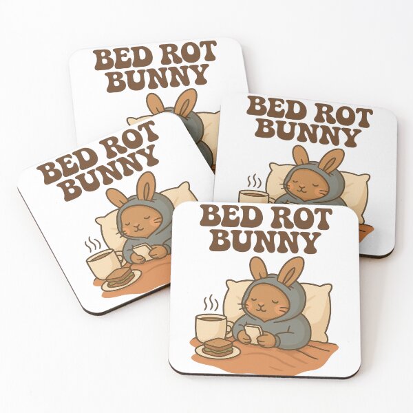 Item preview, Introvert Animals – Bed Rot Bunny designed and sold by OpenArt.