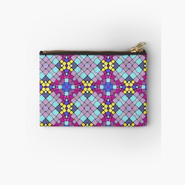 Item preview, form aesthetics color squares surface chromaticity diagram seamless colorful repeat pattern designed and sold by Abrahamjrnd.