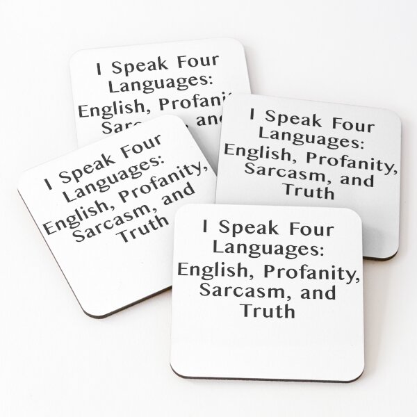 Item preview, Language- sarcasm designed and sold by StevenRalserPhoto.