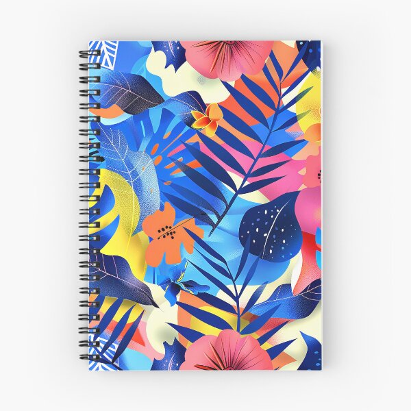 Item preview, Tropical Palm Leaves Vibrant Caribbean Colors Abstract Art designed and sold by DEC02.