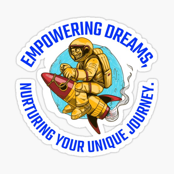 Item preview, Empowering dreams, nurturing your unique journey. designed and sold by Snarkers Promotions .