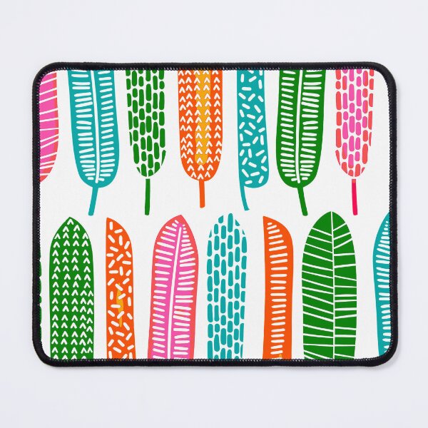 Item preview, Tropical Vibrantly Colorful Contemporary Leaves Abstract Modern Designs designed and sold by DEC02.