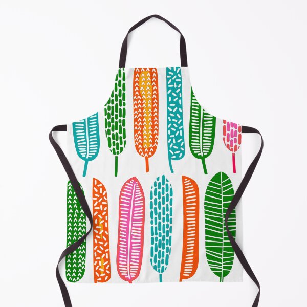 Item preview, Tropical Vibrantly Colorful Contemporary Leaves Abstract Modern Designs designed and sold by DEC02.