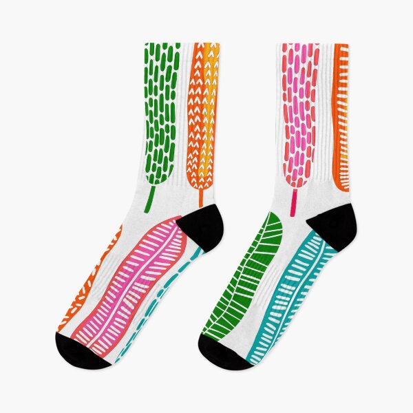 Item preview, Tropical Vibrantly Colorful Contemporary Leaves Abstract Modern Designs designed and sold by DEC02.