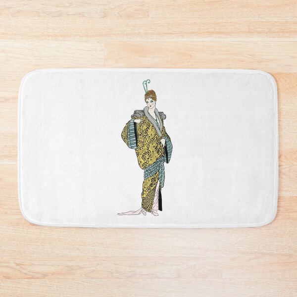 Item preview, Leopard coat Art Deco Lady designed and sold by Mati's Myths.