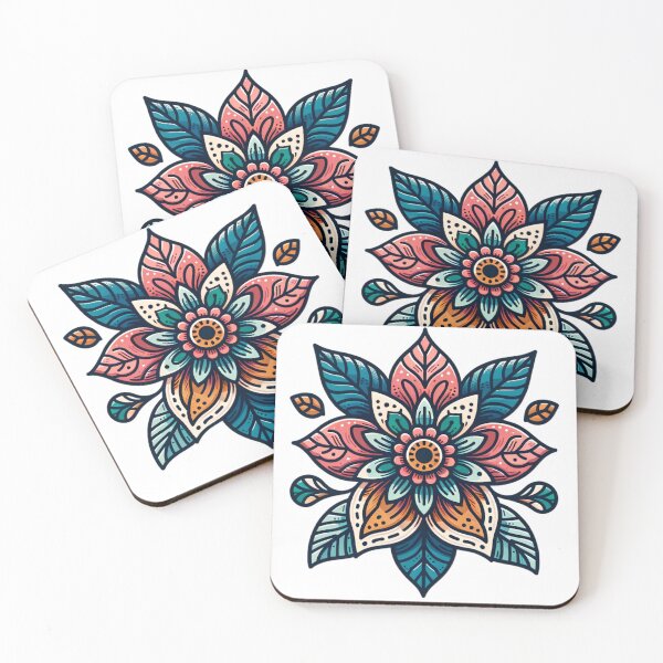 Item preview, Cute Boho Stylized Floral Graphic designed and sold by TWPub.
