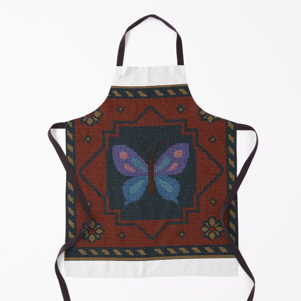 Item preview, Woven Butterfly – Traditional Rug-Inspired Art designed and sold by Jari’s shop.