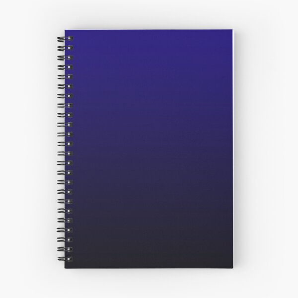 Item preview, Aesthetic Ombre Gradient Black And Royal Blue Cute Colorful designed and sold by Leous.