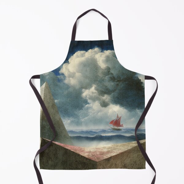 Item preview, Cubist Seascape: Crimson Sails designed and sold by bloorose.