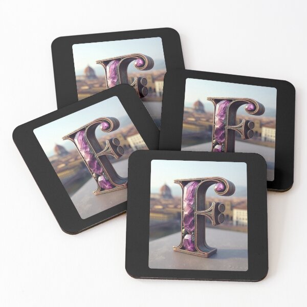 Item preview, Florence City Art with Letter F – AI-Generated Minimalist Design for Travel Lovers, Urban Fashion & Home Decor designed and sold by knalpot-design.
