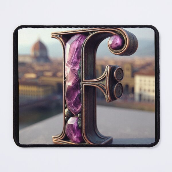 Item preview, Florence City Art with Letter F – AI-Generated Minimalist Design for Travel Lovers, Urban Fashion & Home Decor designed and sold by knalpot-design.
