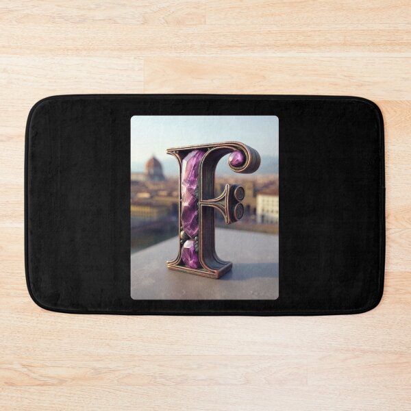 Item preview, Florence City Art with Letter F – AI-Generated Minimalist Design for Travel Lovers, Urban Fashion & Home Decor designed and sold by knalpot-design.