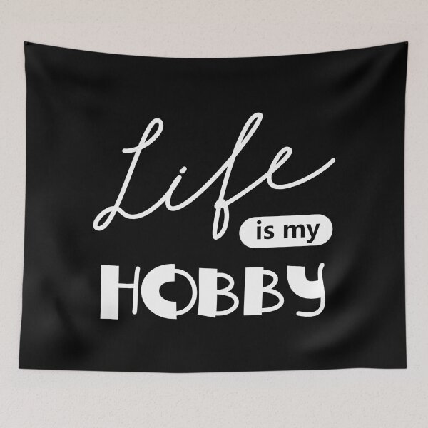 Item preview, La vida es mi hobby designed and sold by close-up.biz.