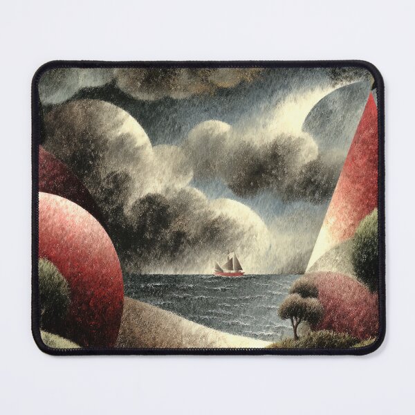 Item preview, Geometric Shores: Distant Sails designed and sold by bloorose.