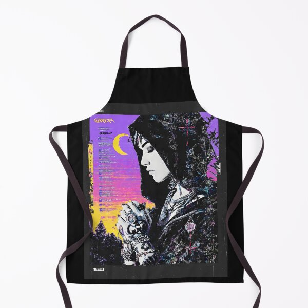 Item preview, Gothic Hooded Mystic – Occult Prayer Darkwave Art designed and sold by Mystikos Art.