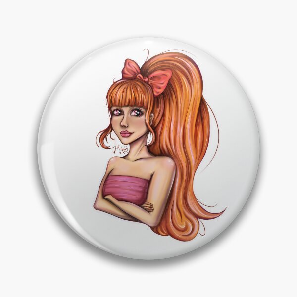 Item preview, Fiery Icon – Retro Glam Artwork designed and sold by Mao-drawings.