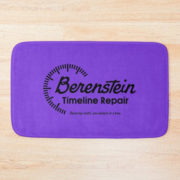 Item preview, Berenstein Timeline Repair (2024) [Black Version] designed and sold by Absurd Shirt.
