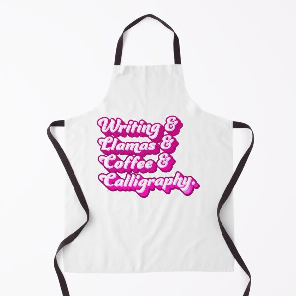 Item preview, Writing & Llamas & Coffee & Calligraphy designed and sold by jazzydevil.