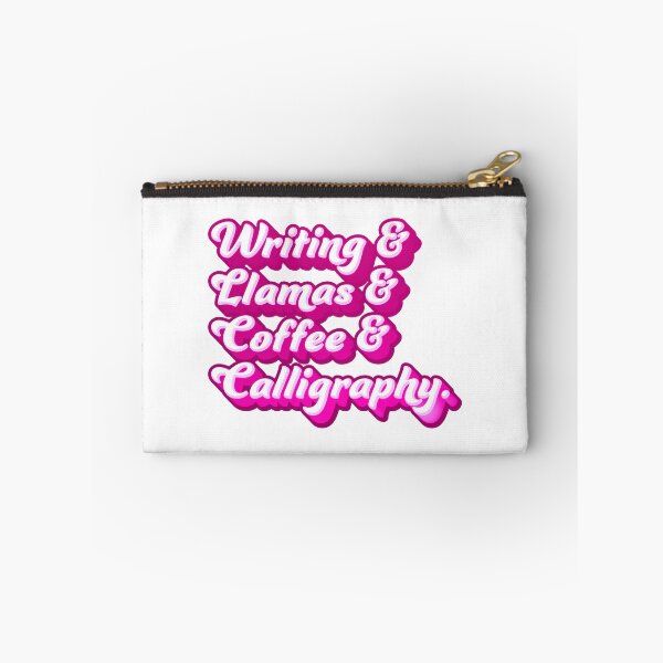 Item preview, Writing & Llamas & Coffee & Calligraphy designed and sold by jazzydevil.