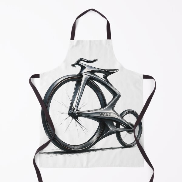 Item preview, Futuristic Penny-Farthing Bicycle Concept Sketch | Modern High-Wheel Bike Design | Automotive-Inspired Bicycle Rendering | Industrial Design Art designed and sold by WAUZ.