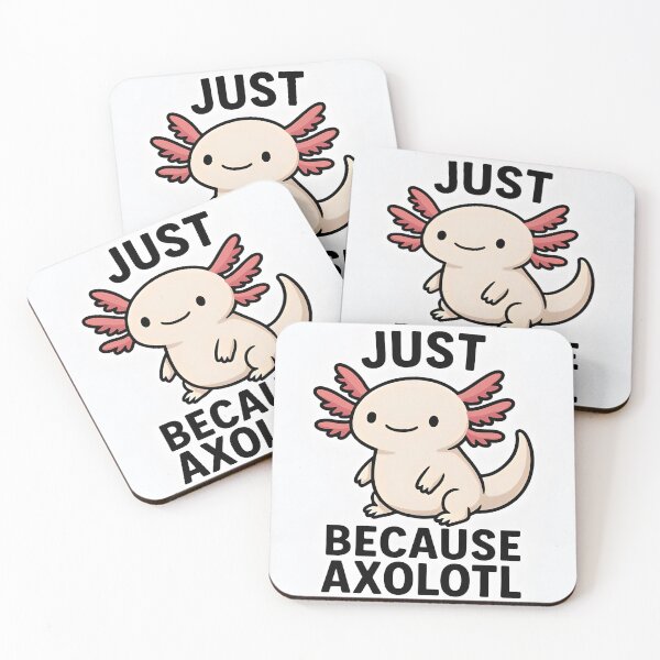 Item preview, Cute Axolotl Pun Illustration for Humor Lovers designed and sold by Amr Siam.