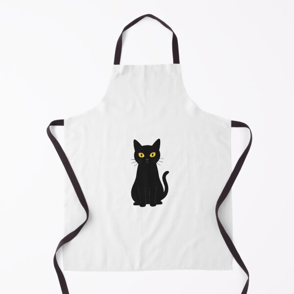 Item preview, Black Cat with Golden Eyes – Minimalist Design designed and sold by MIZIMSHOP.