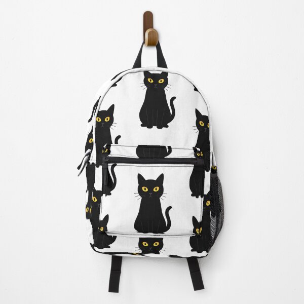 Item preview, Black Cat with Golden Eyes – Minimalist Design designed and sold by MIZIMSHOP.