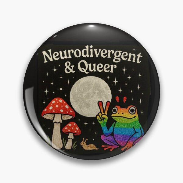 Artikelvorschau, Neurodivergent und queer entworfen und verkauft von Ann Marie Olsen.
