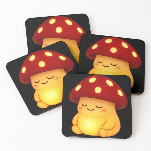 Item preview, Sleepy Mushroom Night Light designed and sold by PiggyWonka.