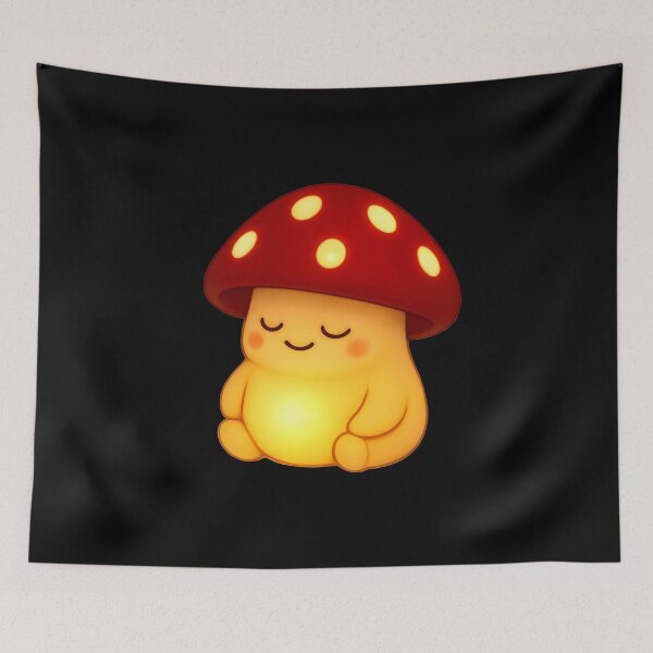 Item preview, Sleepy Mushroom Night Light designed and sold by PiggyWonka.