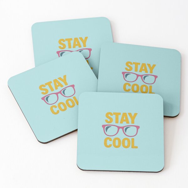 Item preview, Stay Cool Sunglasses - Funny 80s Summer Quote designed and sold by Designeerguy.