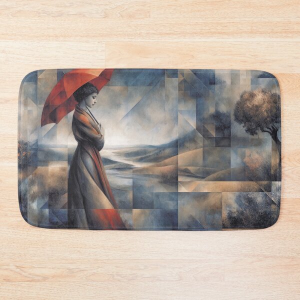 Item preview, Fragmented Solitude: Crimson Canopy designed and sold by bloorose.