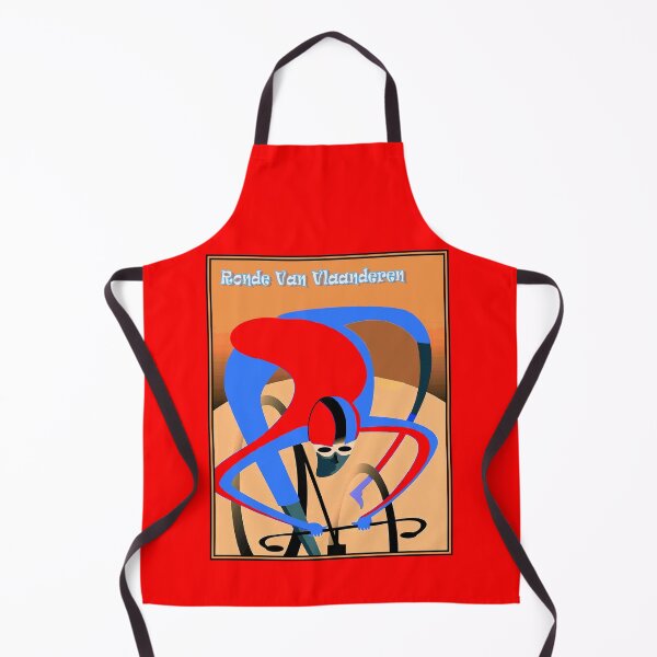 Item preview, RONDE VAN VLAANDEREN : Abstract Surreal Psychedelic Advertising Bicycle Racing Print designed and sold by posterbobs.