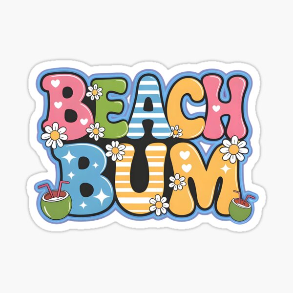 Item preview, Beach Bum designed and sold by Colón Graphix’s.