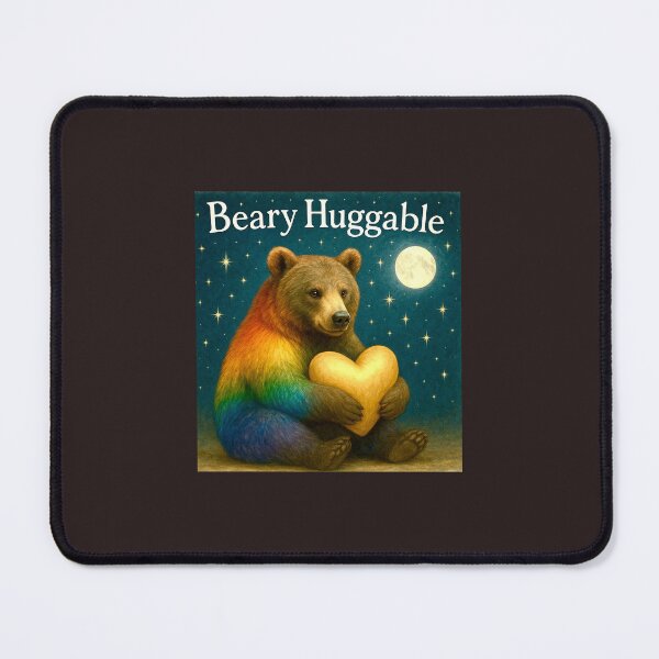 Item preview, Moonlit Huggy Bear designed and sold by Ann Marie Olsen.